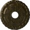 Ekena Millwork Kendall Train Station Medallion (Canopies up to 3 7/8"), 18 1/2"OD x 3 7/8"ID x 1"P, Green Gold CM18KDGGS - alternate 1